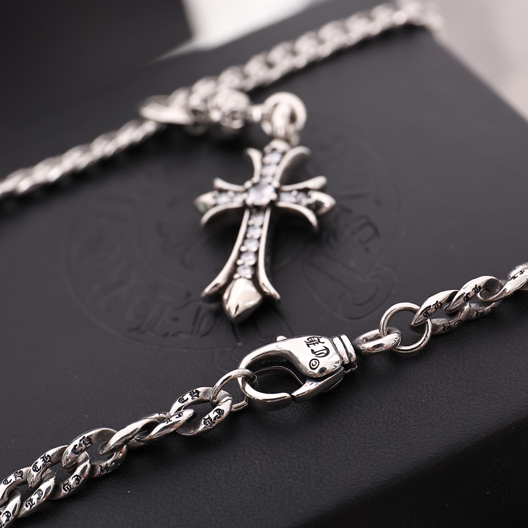 【CHROME HEARTS】ネックレス、新しいネックレス万能シンプルファッションオーナメント-BRAND OFF
