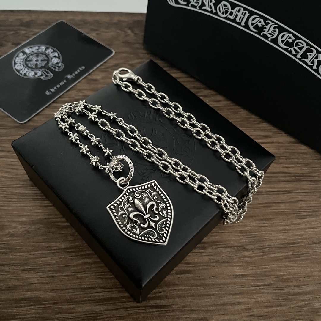 【CHROME HEARTS 】ネックレス、新しいネックレス万能シンプルファッションオーナメント-BRAND OFF