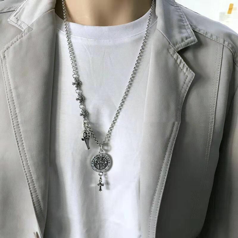 Chrome Hearts クロムハーツ  エンジェルメダル ネックレス-BRAND OFF