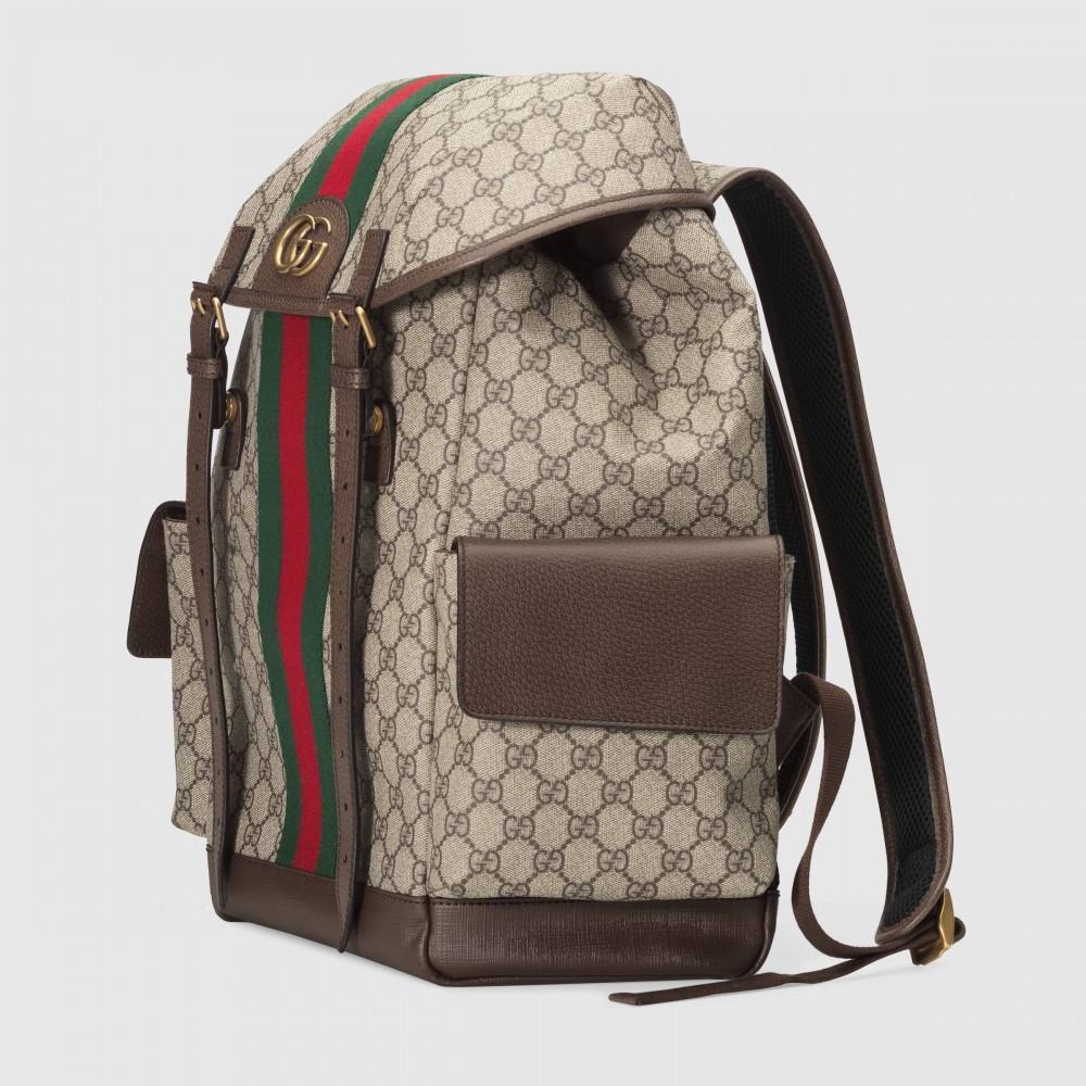 GUCCI 〔オフィディア〕GGミディアム バックパック-BRAND OFF