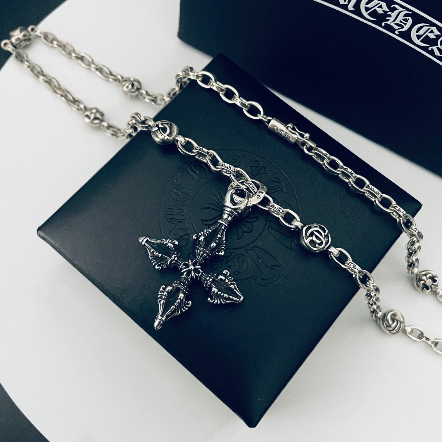 【Chrome Hearts】ネックレス、新しいネックレス万能シンプルファッションオーナメント-BRAND OFF