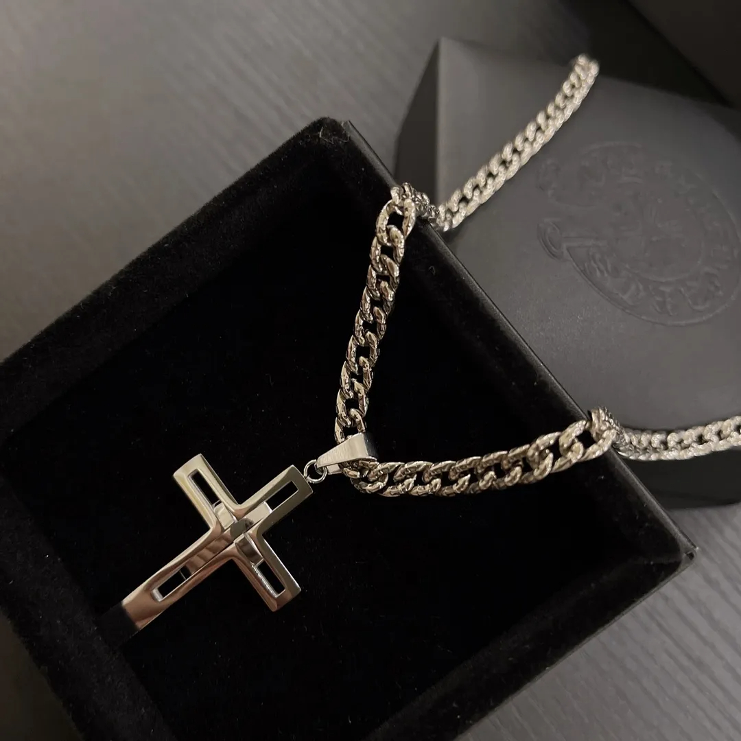 【CHROME HEARTS】ネックレス、新しいネックレス万能シンプルファッションオーナメント-BRAND OFF