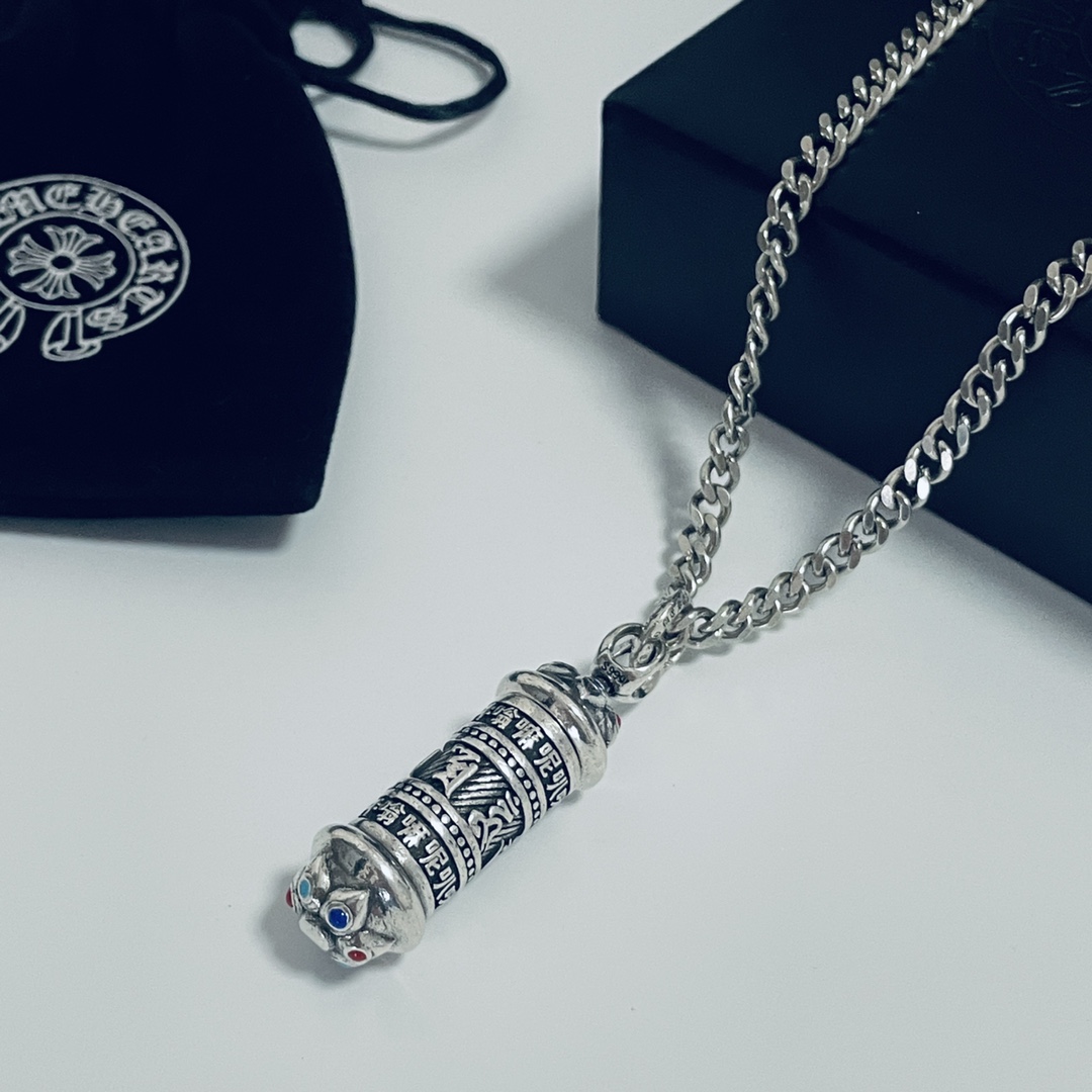 【CHROME HEARTS】クロムハーツ、新しいネックレス万能シンプルファッションオーナメント-BRAND OFF