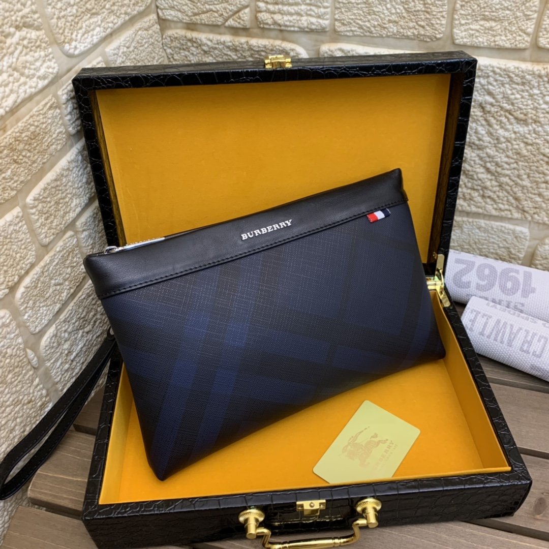BURBERRY（バーバリー）クラッチバッグ 28X18X3CM-BRAND OFF