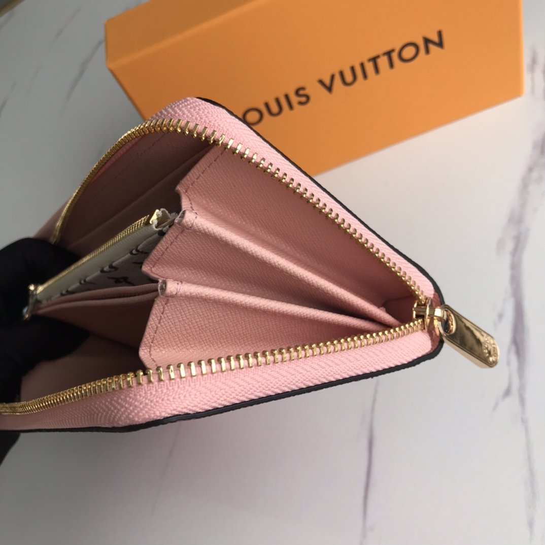 財布 19 x 10cm Zippy M60017 Louis Vuitton-BRAND OFF