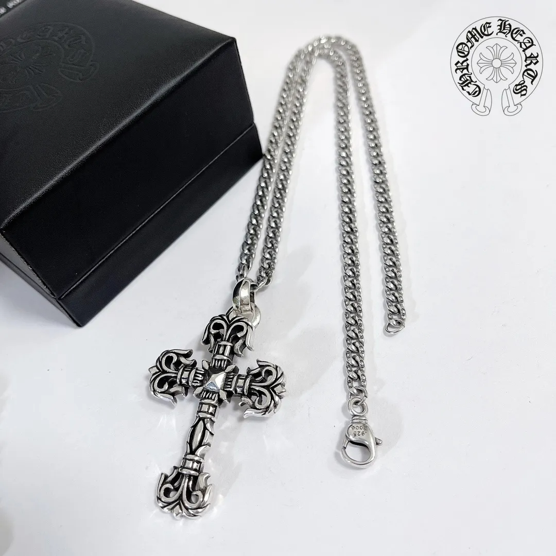 【CHROME HEARTS】ネックレス、新しいネックレス万能シンプルファッションオーナメント-BRAND OFF