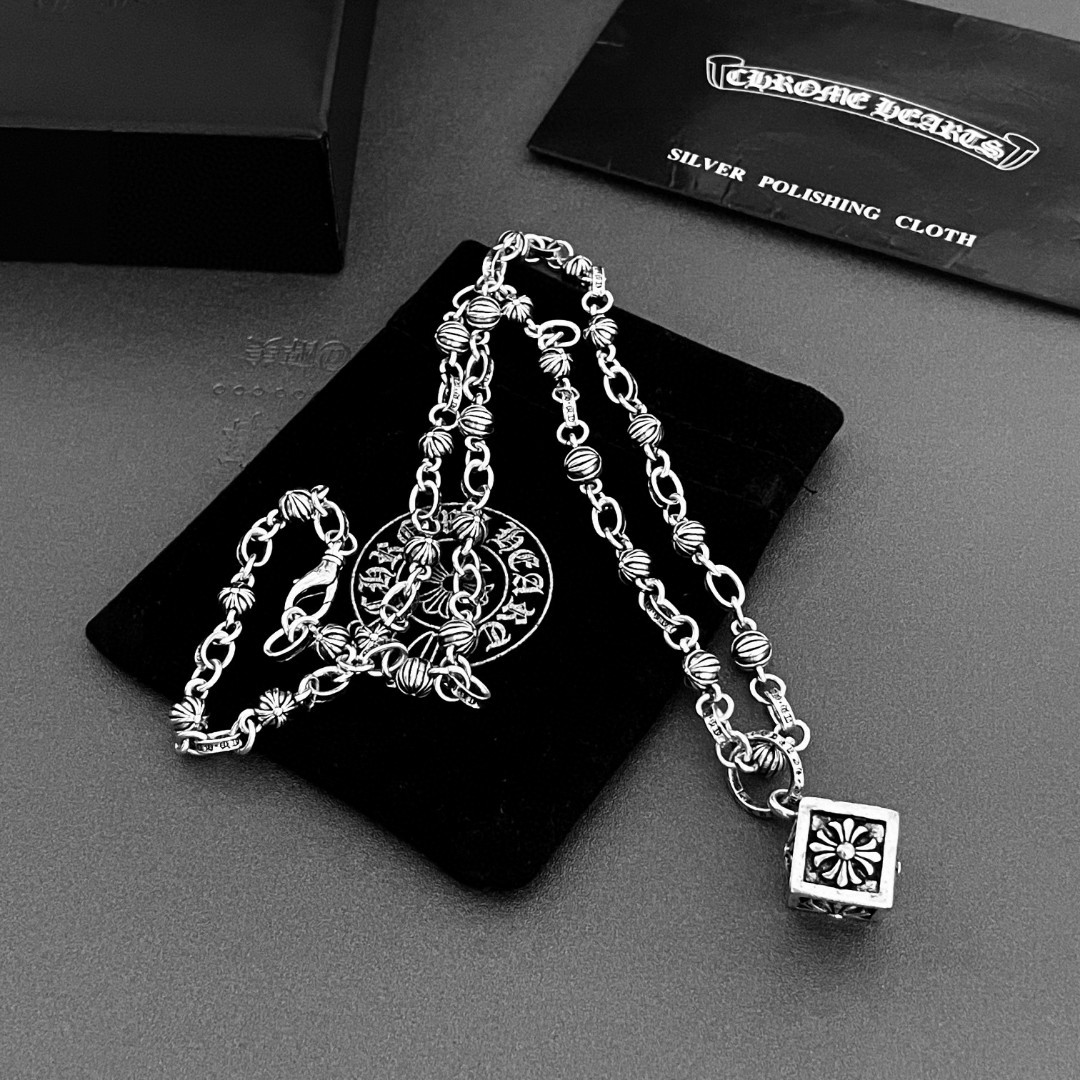 【CHROME HEARTS】ネックレス、新しいネックレス万能シンプルファッションオーナメント-BRAND OFF