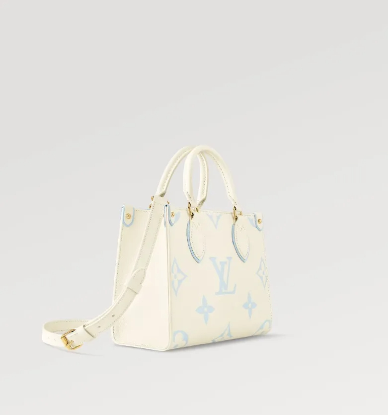 【淡いカラーが◎！】LOUIS VUITTON オンザゴー トートバッグ M46833-BRAND OFF