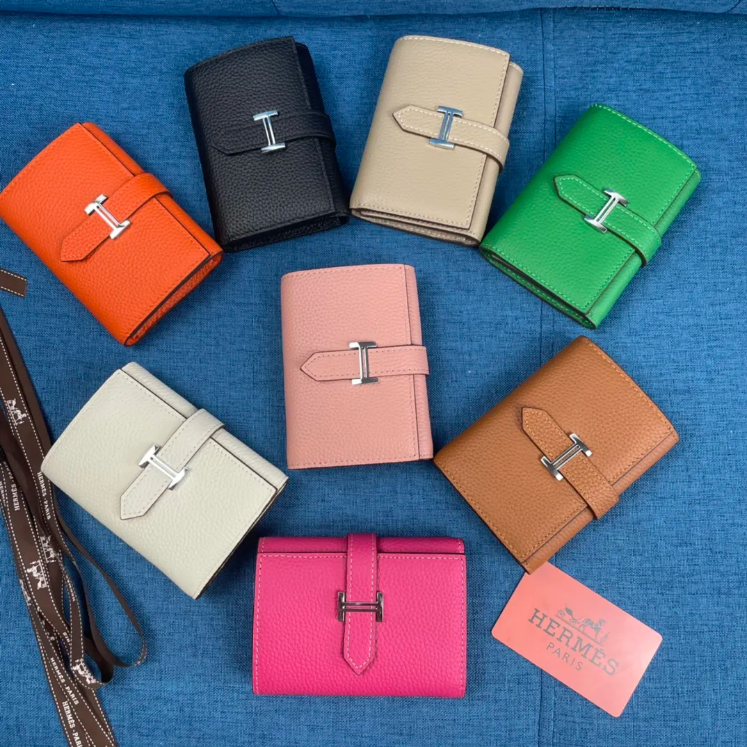 HERMÈS 三つ折り財布 8カラー 10X12CM-BRAND OFF