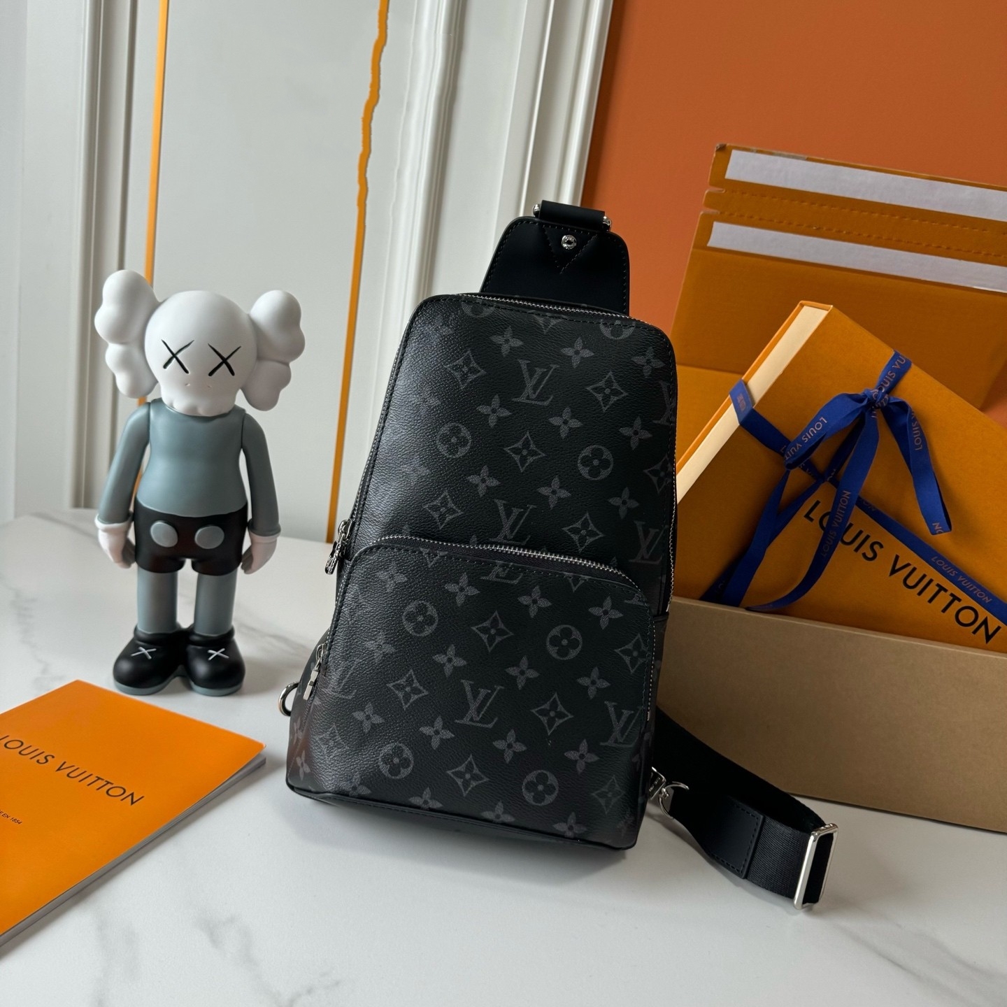 LOUIS VUITTON ルイヴィトン M41719 Damier Graphite チェストバッグ-BRAND OFF