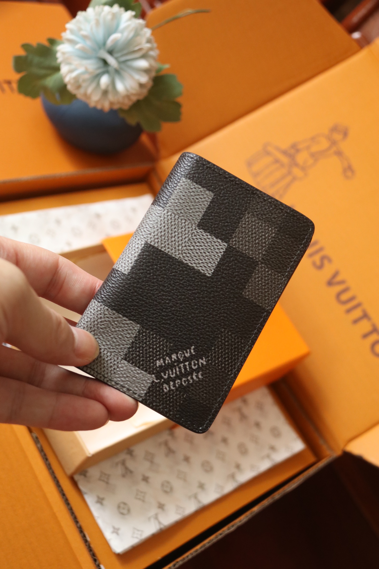 LOUIS VUITTON（ルイヴィトン）Damier Graphite 財布 M14928-BRAND OFF
