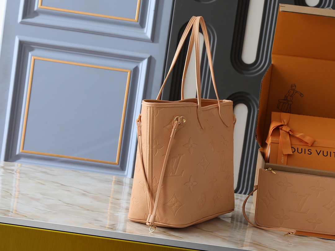 LOUIS VUITTON（ルイヴィトン）Neverfull ミドルサイズのハンドバッグ-BRAND OFF
