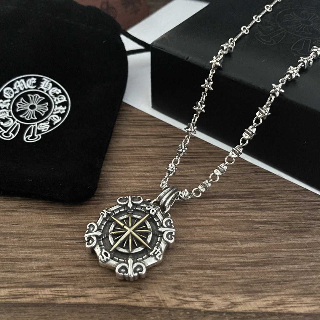 【CHROME HEARTS 】ネックレス、新しいネックレス万能シンプルファッションオーナメント-BRAND OFF