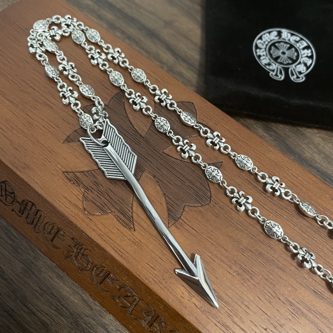 【Chrome Hearts】ネックレス、新しいネックレス万能シンプルファッションオーナメント-BRAND OFF