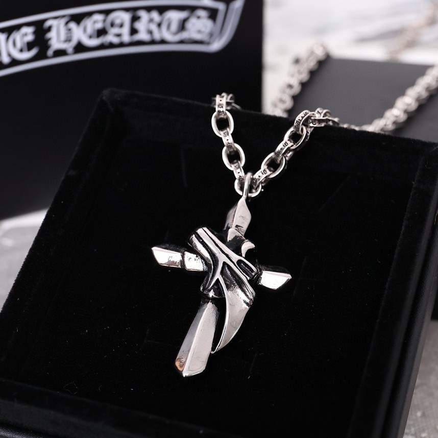 【Chrome Hearts】ネックレス、新しいネックレス万能シンプルファッションオーナメント-BRAND OFF