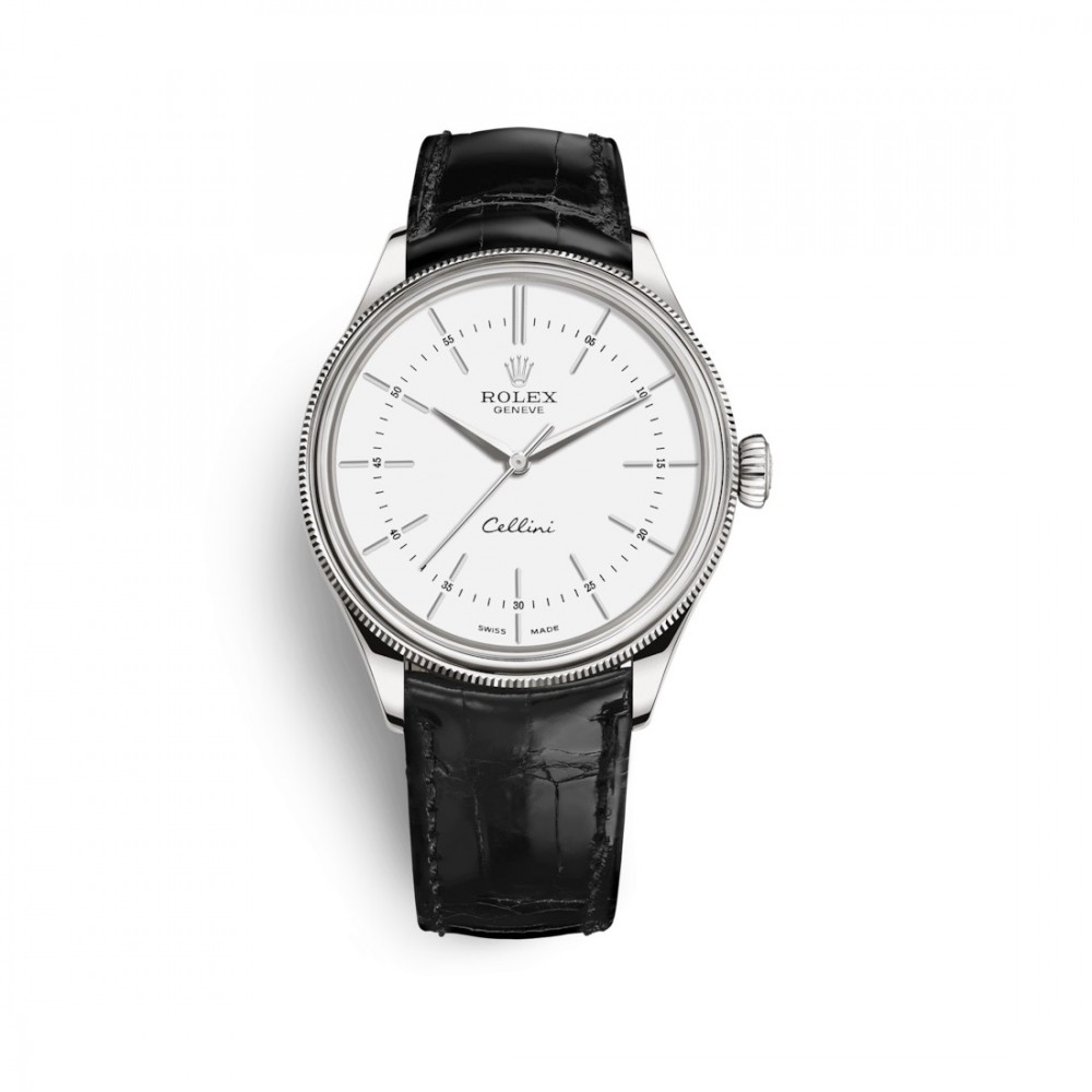 チェリーニ タイムウォッチ: 18 CT ホワイトゴールド - M50509-0016-BRAND OFF