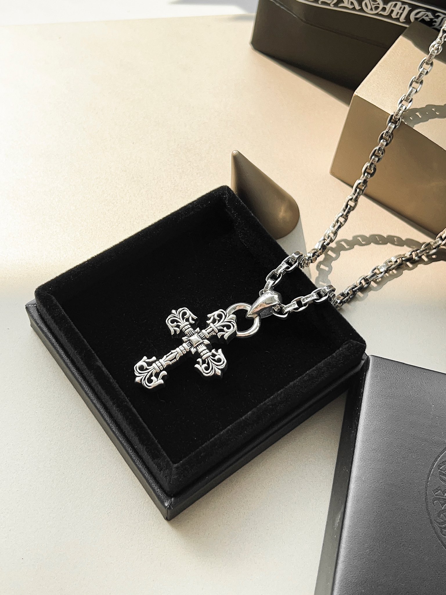 【CHROME HEARTS】ネックレス、新しいネックレス万能シンプルファッションオーナメント-BRAND OFF