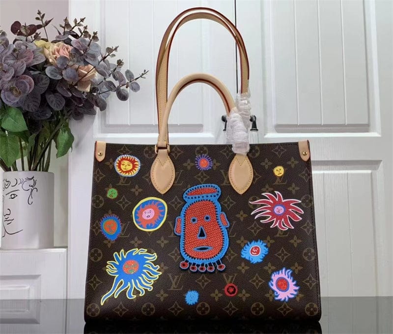 Louis Vuitton 草間彌生コラボ オンザゴー MM モノグラムM46429-BRAND OFF