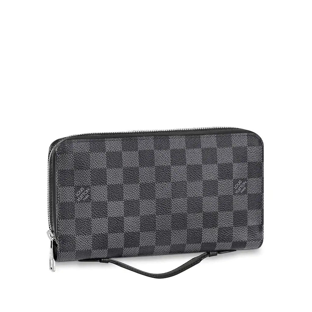 LOUIS UITTON ダミエ グラフィットZIPPY XLウォレットN41503-BRAND OFF
