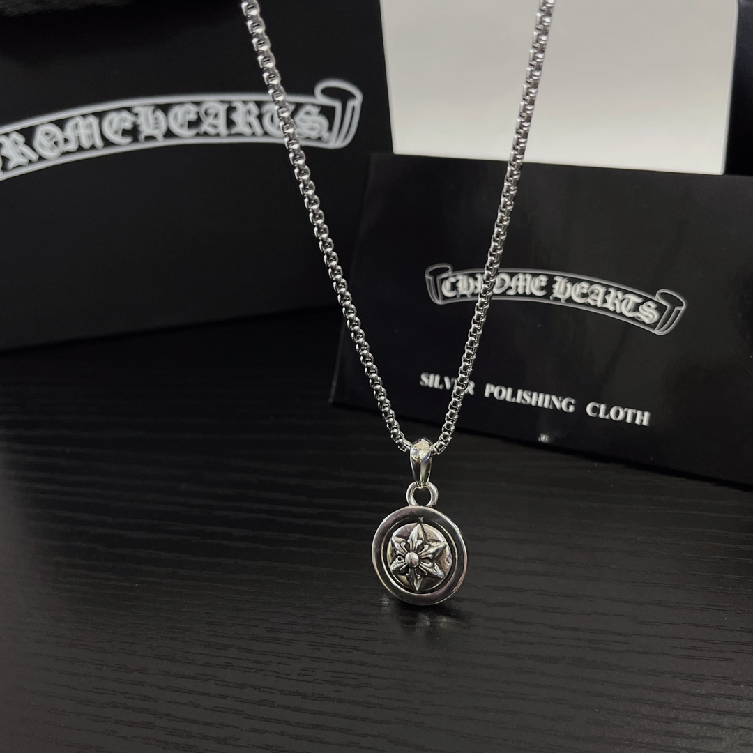 【Chrome Hearts】ネックレス、新しいネックレス万能シンプルファッションオーナメント-BRAND OFF