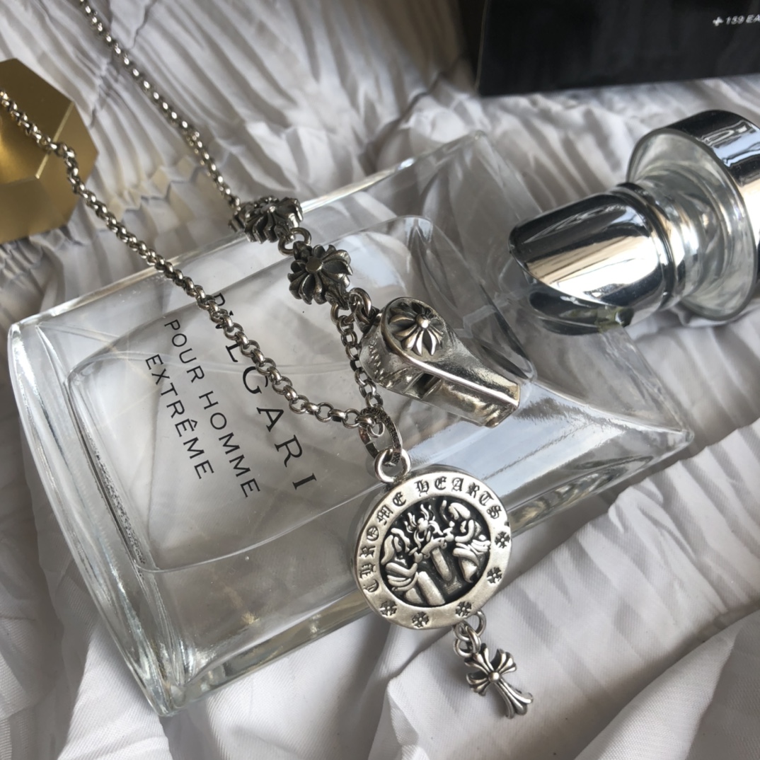 Chrome Hearts クロムハーツ  エンジェルメダル ネックレス-BRAND OFF