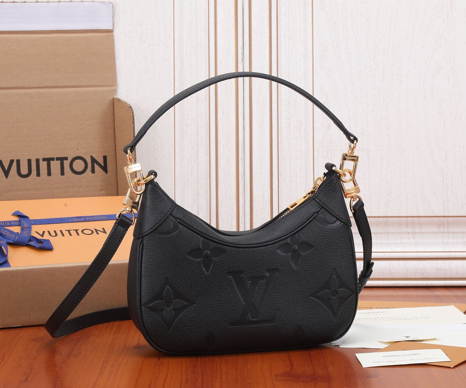 LOUIS VUITTON新作モノグラム・アンプラント バガテル NM/M46002-BRAND OFF