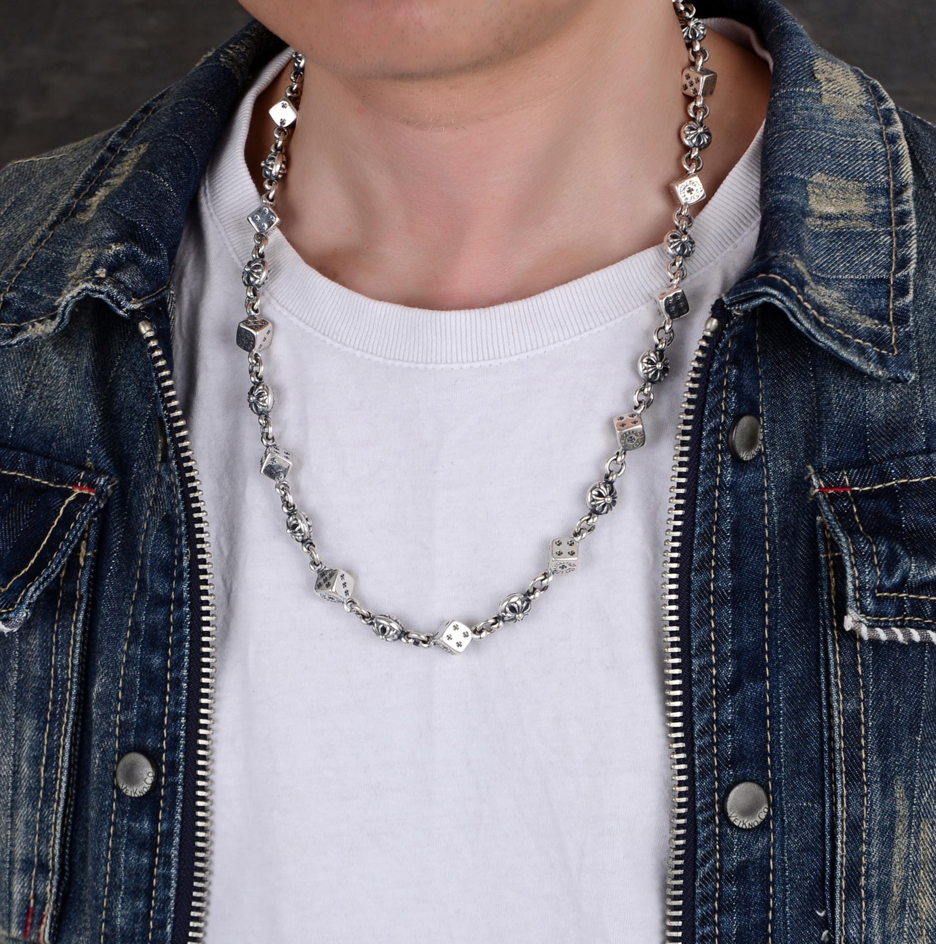 【Chrome Hearts】ネックレス、新しいネックレス万能シンプルファッションオーナメント-BRAND OFF