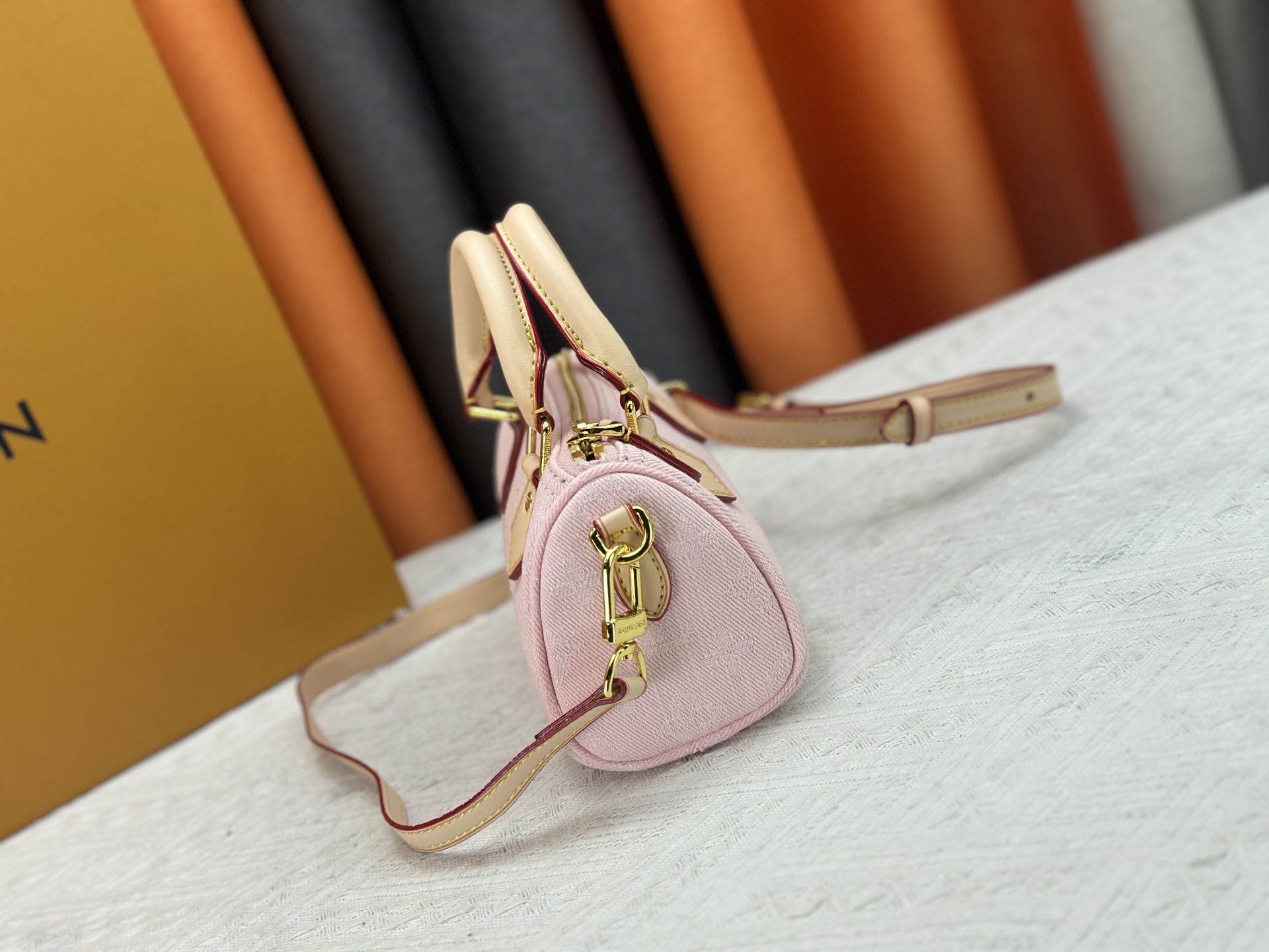 LOUIS VUITTON ルイヴィトン NANO SPEEDY Gx デニムバッグ M11212 M81085-BRAND OFF
