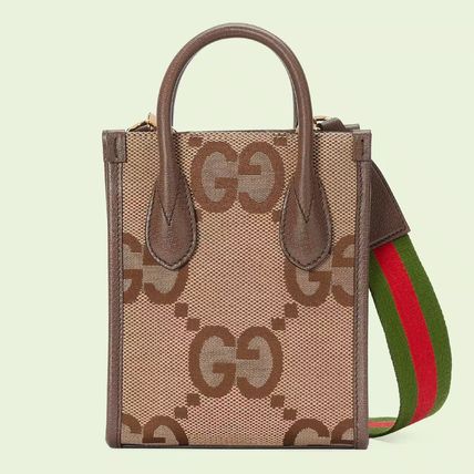 GUCCI ジャンボGG ミニ トートバッグ-BRAND OFF