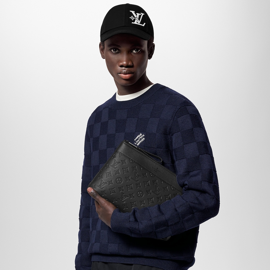 LOUIS VUITTON ルイヴィトン POCHETTE VOYAGE SOUPLE クラッチバッグ M82545-BRAND OFF
