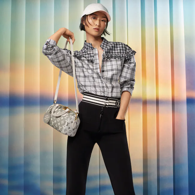 LOUIS VUITTON モノグラム アンプラント スピーディ バンドリエール 20 バイカラー M46118-BRAND OFF
