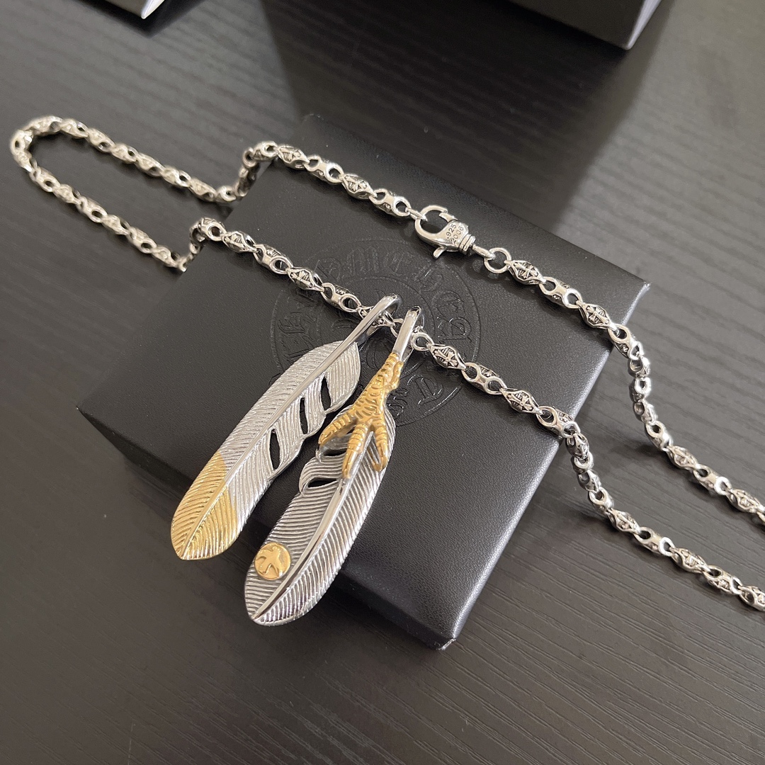 【CHROME HEARTS】ネックレス、新しいネックレス万能シンプルファッションオーナメント-BRAND OFF