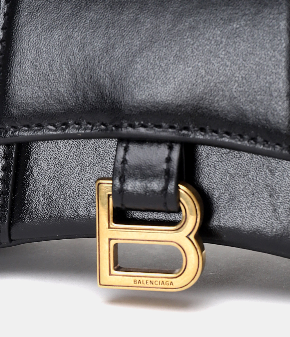 ☆BALENCIAGA HOURGLASS ミニ TOP HANDLE バッグ-BRAND OFF