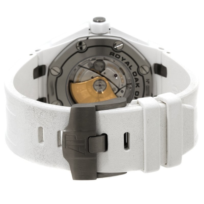 AUDEMARS PIGUETオーデマ・ピゲ ロイヤルオークオフショア ダイバー ホワイトセラミック15707CB.OO.A010CA.01-BRAND OFF