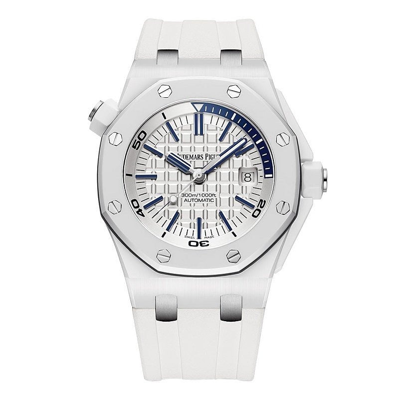 AUDEMARS PIGUETオーデマ・ピゲ ロイヤルオークオフショア ダイバー ホワイトセラミック15707CB.OO.A010CA.01-BRAND OFF