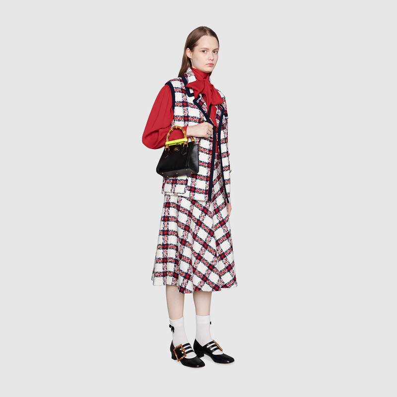 GUCCI 〔グッチ ダイアナ〕ミニ トートバッグ-BRAND OFF