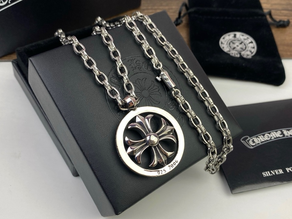 【CHROME HEARTS】ネックレス、新しいネックレス万能シンプルファッションオーナメント-BRAND OFF