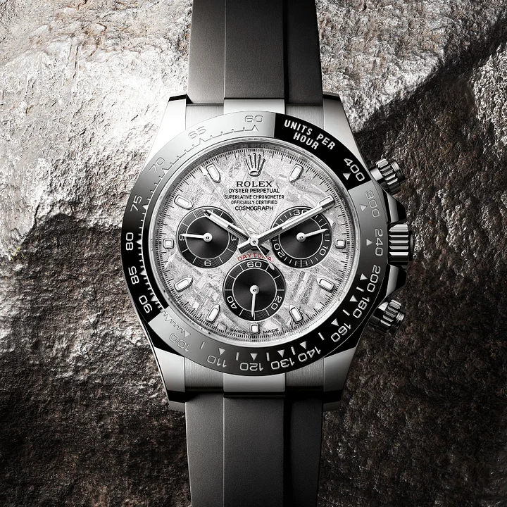 コスモグラフ デイトナ オイスター 40 mm ホワイトゴールド-BRAND OFF
