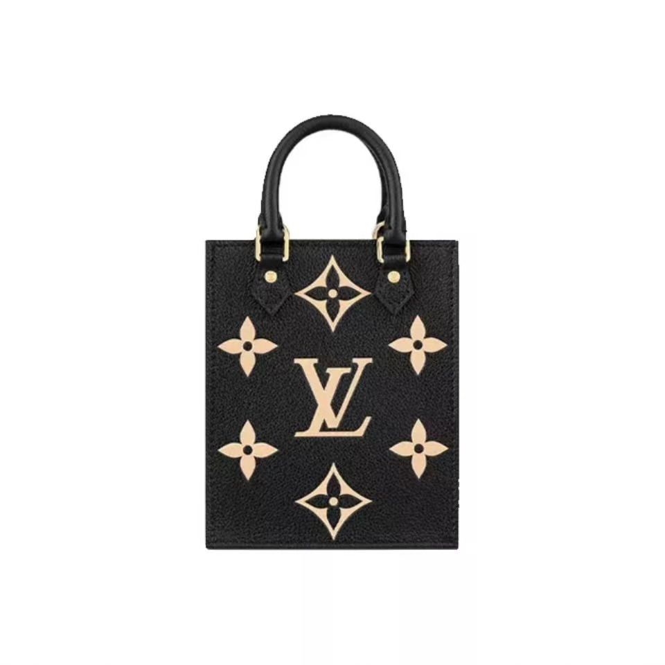 LOUIS VUITTON（ルイヴィトン）Petit Sac Plat mini tote ハンドバッグ-BRAND OFF