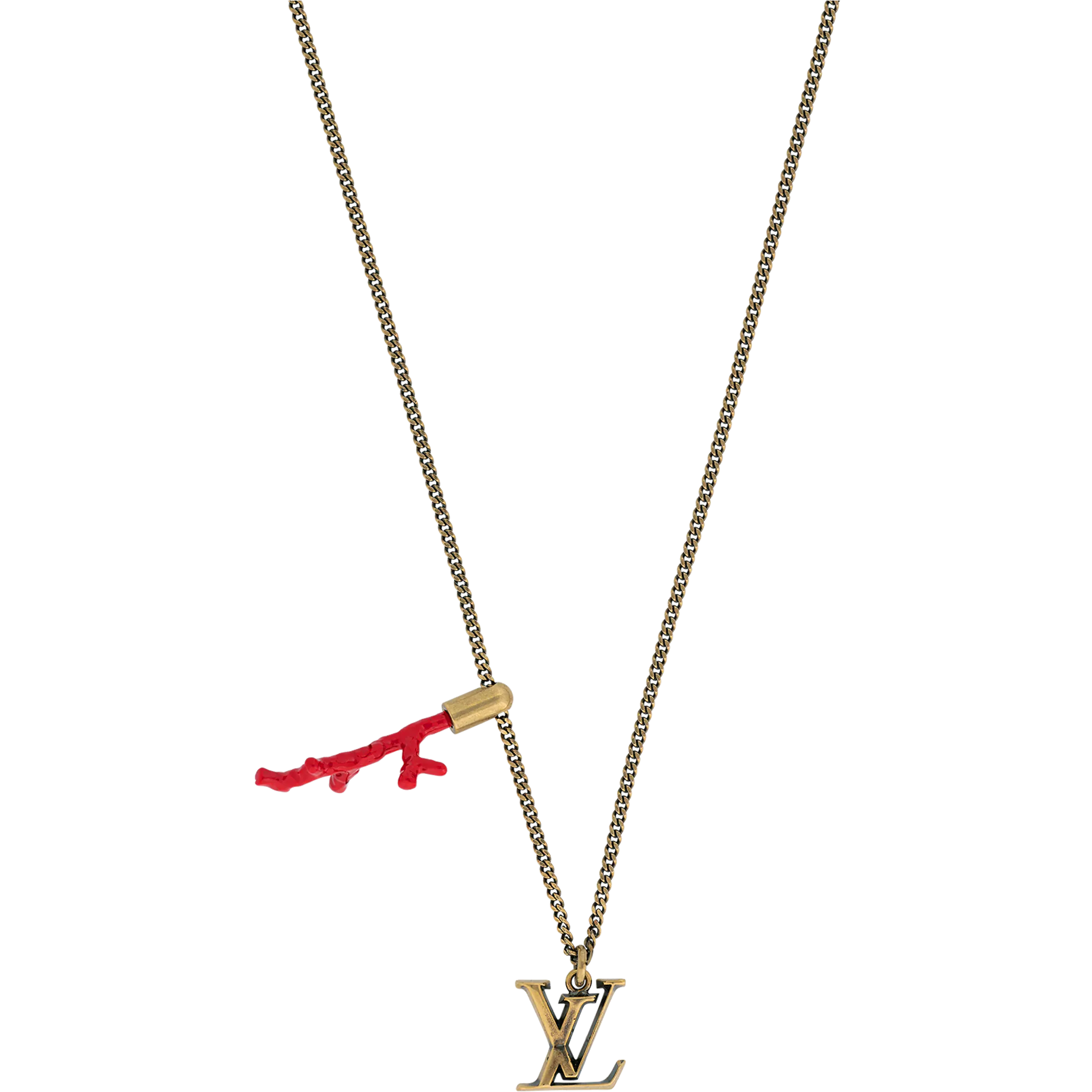Louis Vuitton（ルイヴィトン）ペンダントチェーンLVコーラル  M68903-BRAND OFF