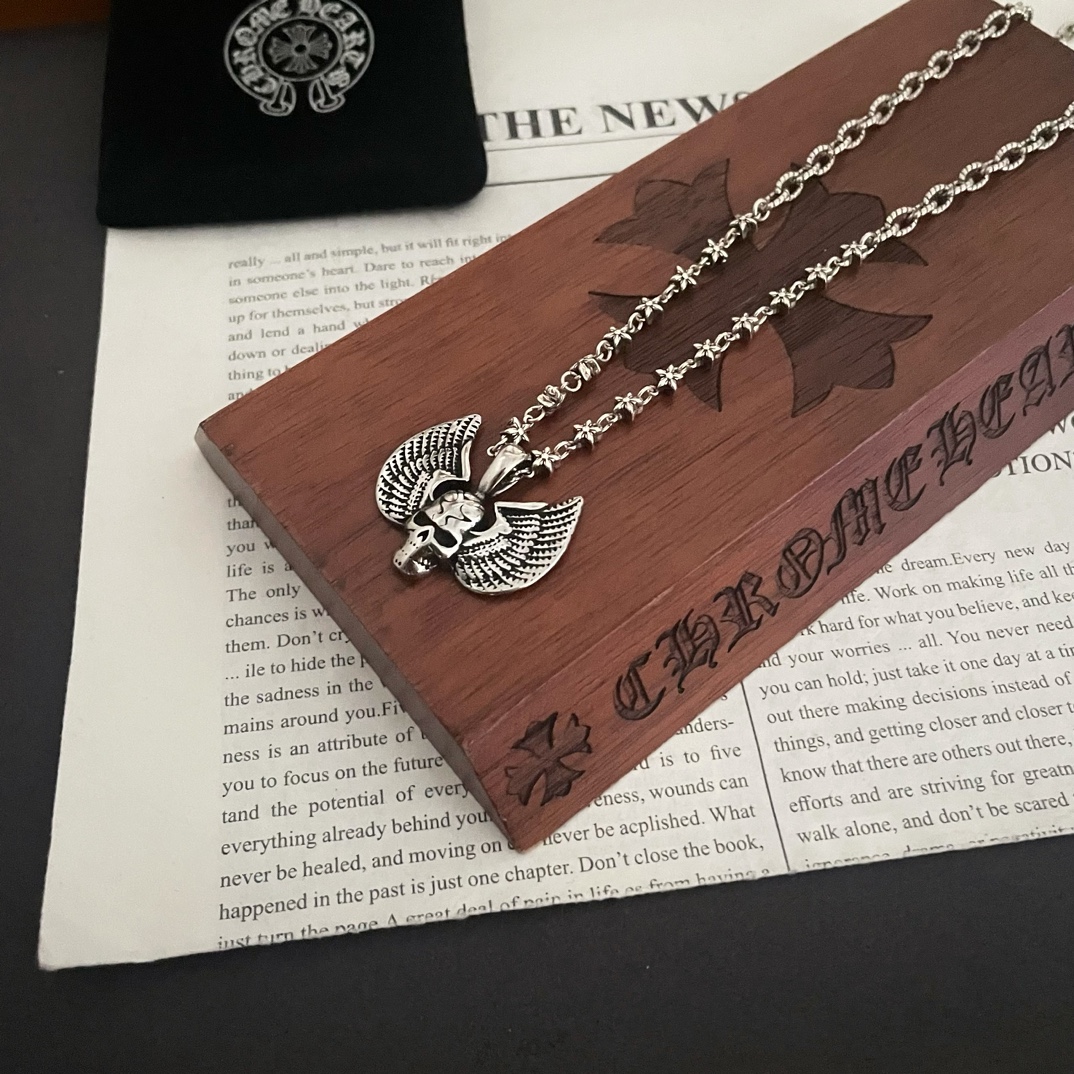 【CHROME HEARTS】ネックレス、新しいネックレス万能シンプルファッションオーナメント-BRAND OFF