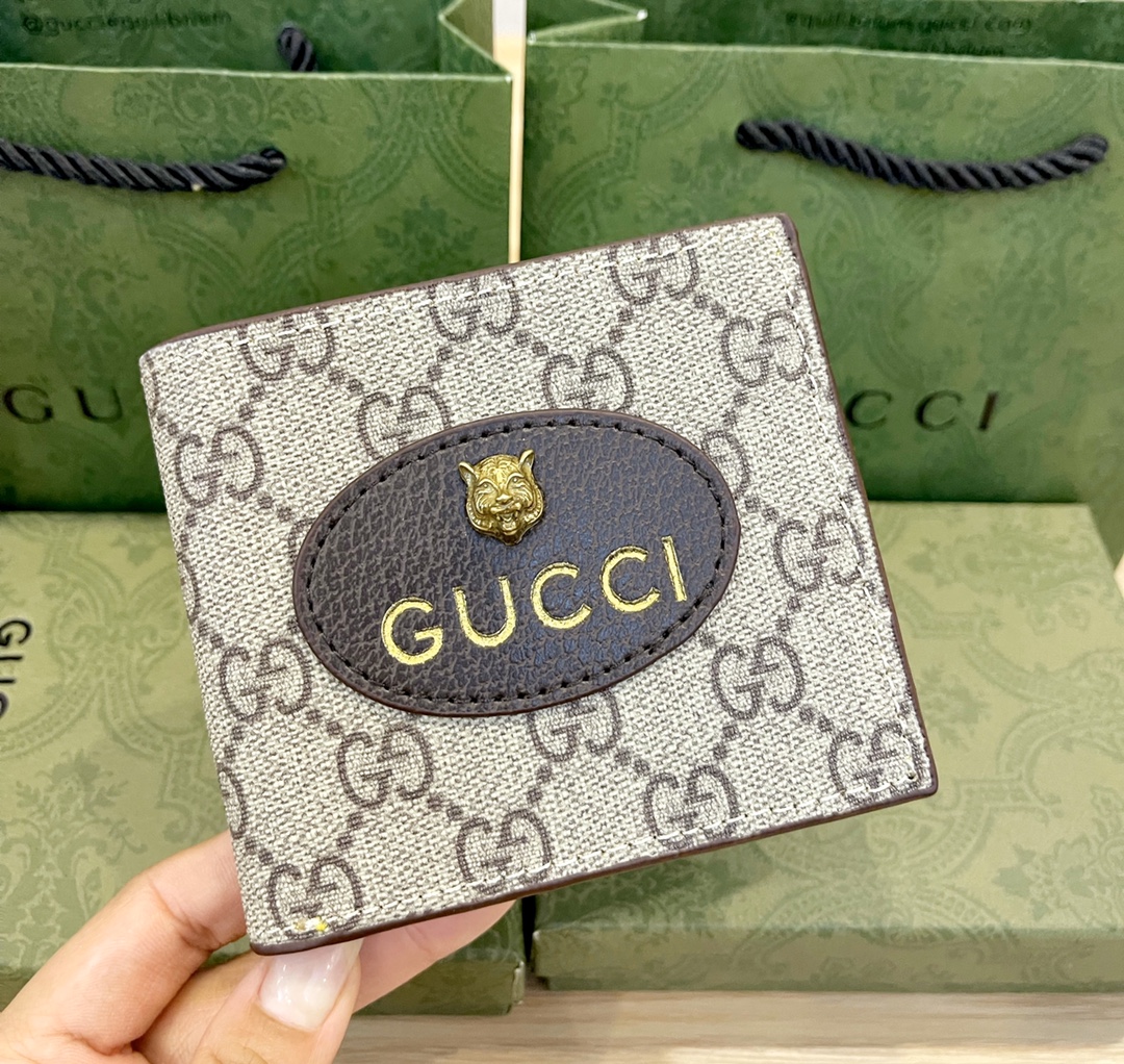 GUCCI(グッチ) ネオ ヴィンテージ GGスプリーム ウォレット-BRAND OFF