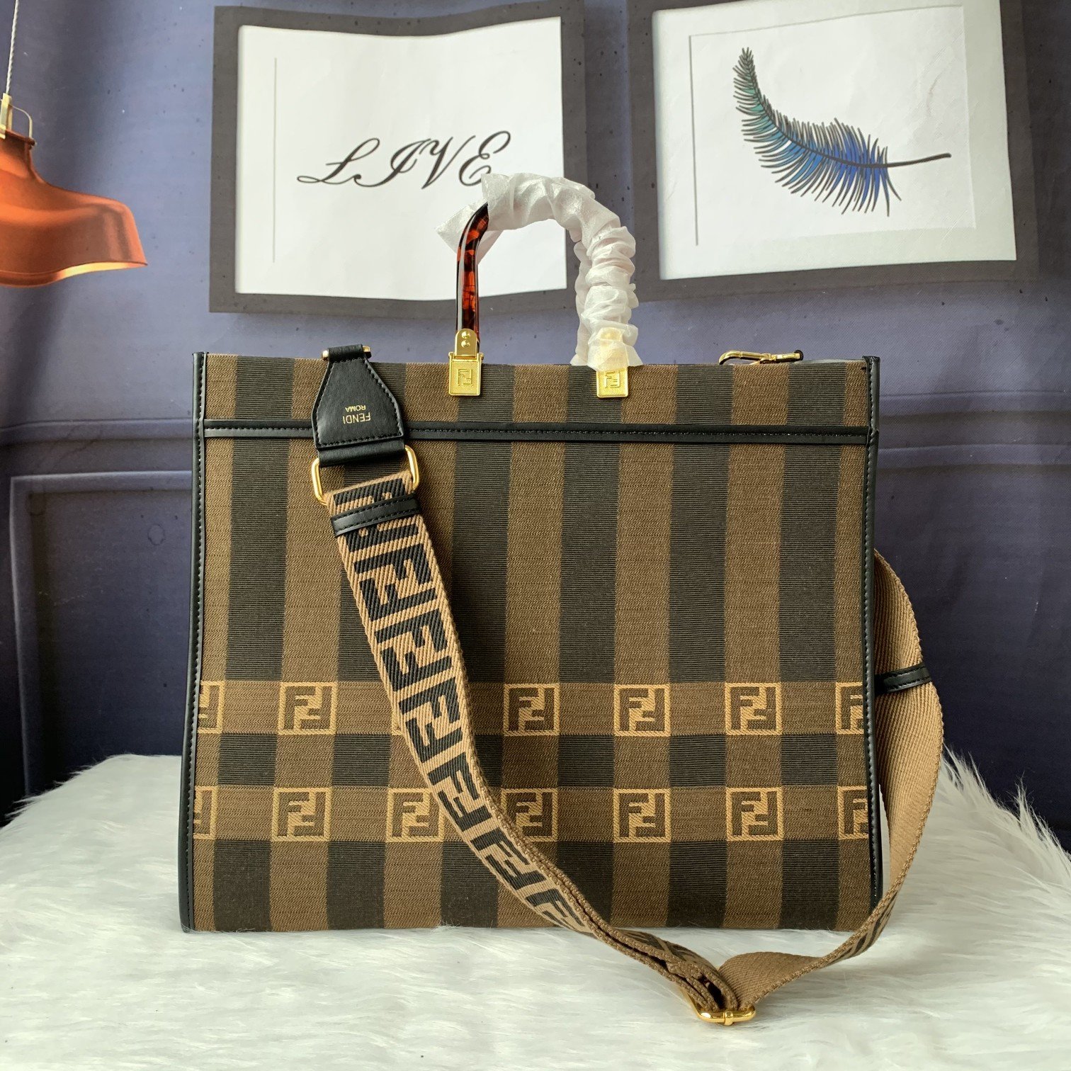 FENDI（フェンディ） ハンドバッグ 40.5X21.5X35CM-BRAND OFF