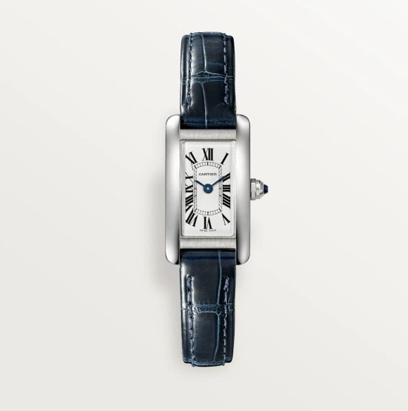 CARTIER タンク アメリカン ウォッチ ミニ アリゲーター-BRAND OFF