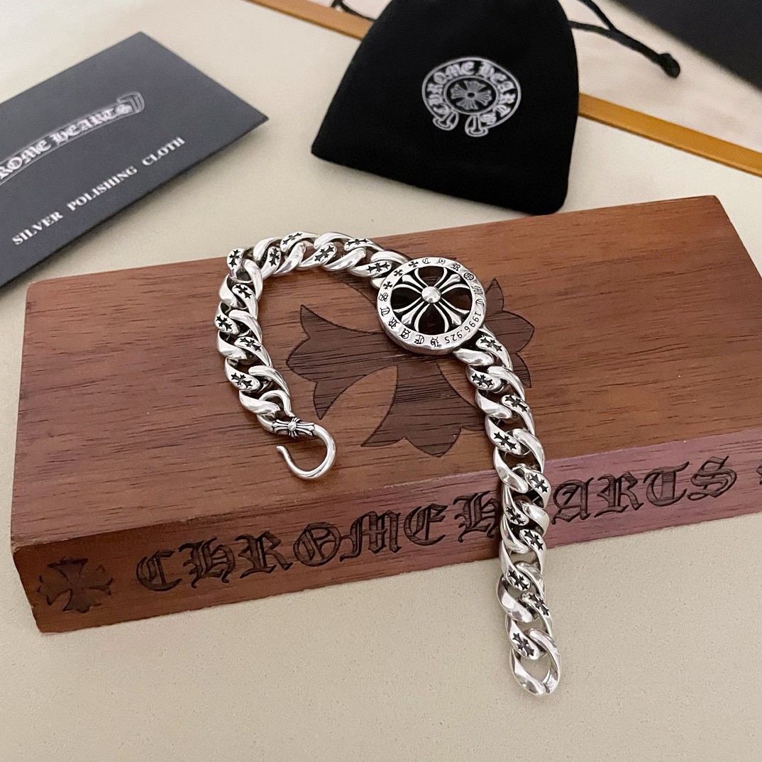 【CHROME HEARTS】ブレスレット、ファッションシンプルなスタイル-BRAND OFF