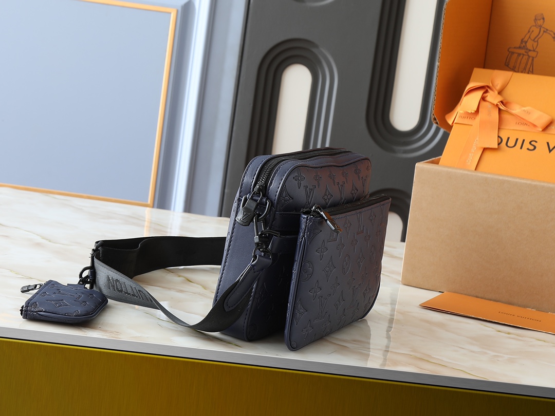LOUIS VUITTON ルイヴィトン Trio メッセンジャーバッグ M14785-BRAND OFF