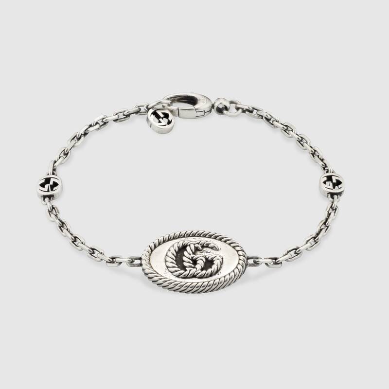 GUCCI インターロッキングG ブレスレット-BRAND OFF