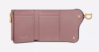 【DIOR】SADDLEサドルロータスウォレット☆レザーミニ【財布】-BRAND OFF