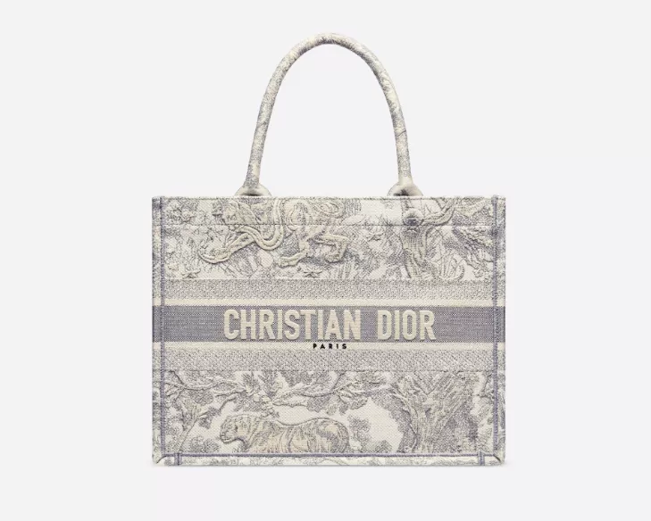 DIOR トワル ドゥ ジュイ スモールトートバッグ 36.5*28*16CM-BRAND OFF
