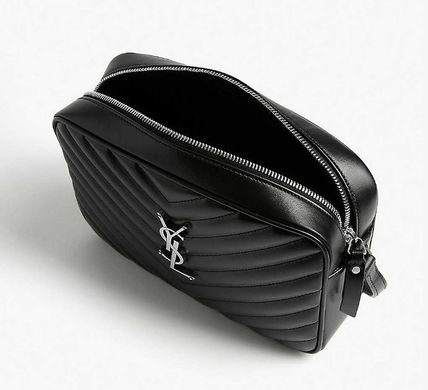 SAINT LAURENT*LOU ルー キルティング カメラバッグ-BRAND OFF